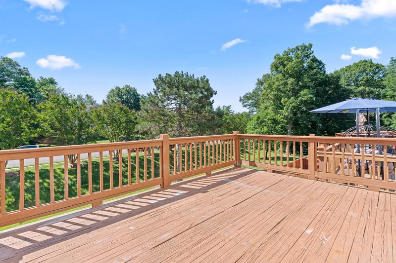 Rear Deck &mdash; 6749 Cardinal Woods Court
