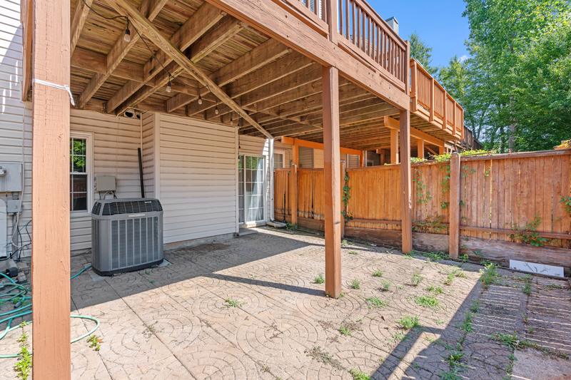 Private Patio &mdash; 6749 Cardinal Woods Court